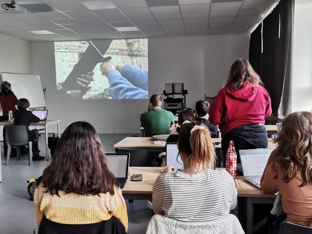 Formation audiodescription étudiants Master Assistant Réalisateur Poitiers
