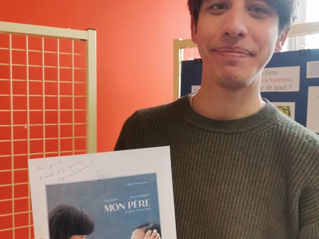 Haut les courts! Rencontre avec le réalisateur Jordan Raux Lycée Gaston Barré Niort mars 2025