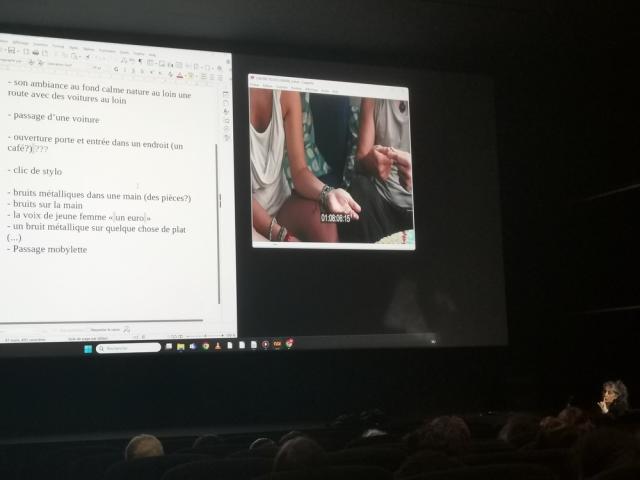 Sortie de résidence audiodescription "Contre toute lumière dansent mes ombres"